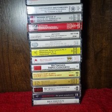 Beethoven Complete Collection – 14× Cassette Lot (Unsealed, Classical...