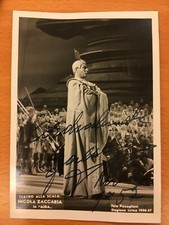 Fotografia autografa di Nicola
