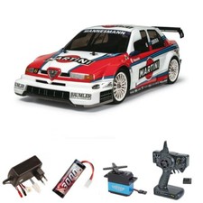 Tamiya Alfa Romeo 155 V6 TI Martini 1/10 TT-02 set completo - 58606SET