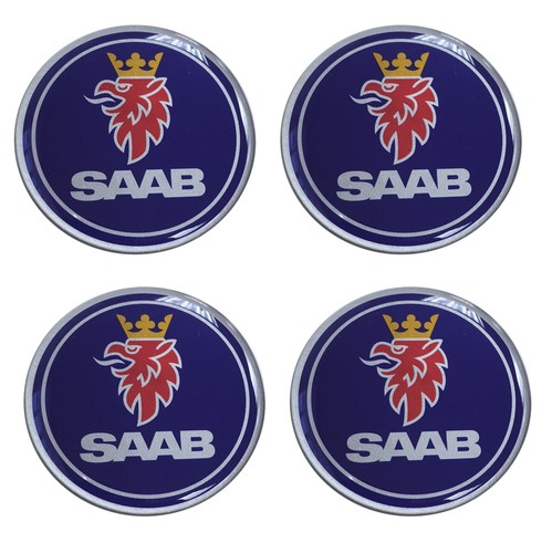 Saab blu autoadesivo set - blu,