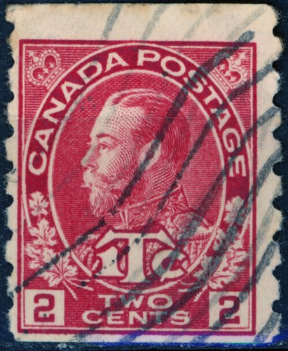 Canada 1915 mr6 1c carmine - #mr6,