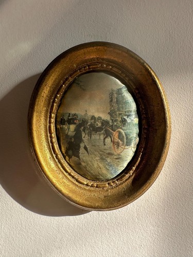 Piccolo ovale francese vintage