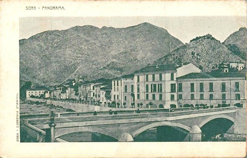 Du505 cartolina sora panorama - cartolina,