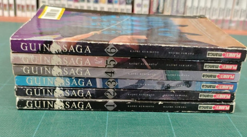 Fumetto manga guin saga - fumetto, serie