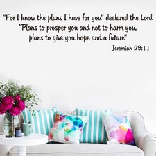  Adesivi murali per camera da letto frasi positive decalcomanie carta da parati casa