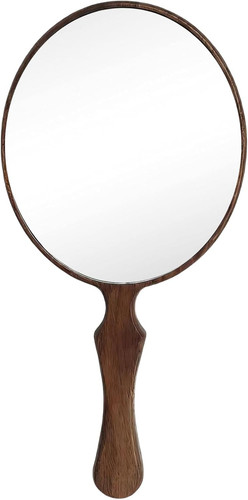 Grande specchio vintage mano - vintage,