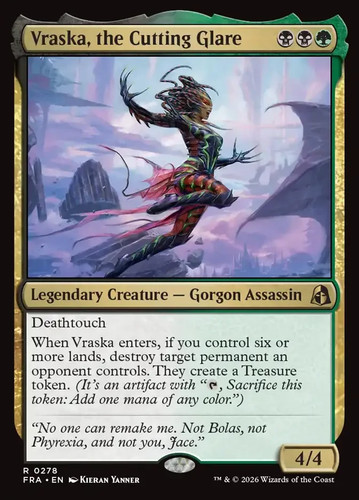 Vraska the cutting glare - vraska,,