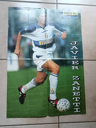 Doppio poster javier zanetti - doppio,