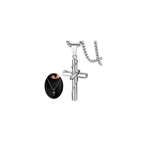 Faithheart crocifisso collana - crocifisso,