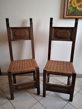 Coppia di sedie antiche in