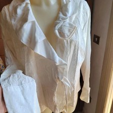 lace bolero shrug made in Italy coprispalle in San Gallo L 46 IT