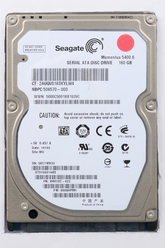 Seagate st9160314as 160 - st9160314as, gb