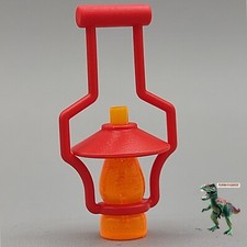 Playmobil lampada a olio rossa