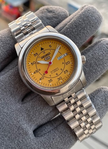Seiko military yellow - 5,