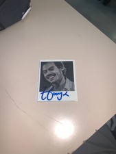 foto autografata da harry