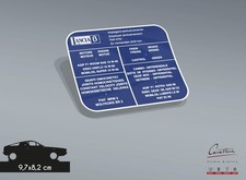 ADESIVO FLUIDI per LANCIA BETA