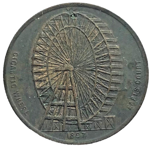 Regno unito 1897 - regno, gettone