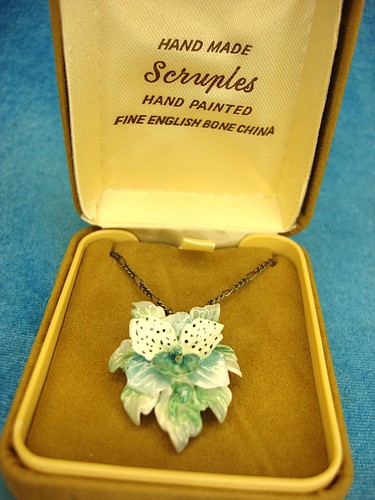 Vintage scruples hand painted - vintage,
