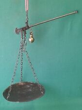 ANTICA BILANCIA PESA STADERA IN FERRO BATTUTO ROMANO IN FERRO BATTUTO 3 KG. BR19