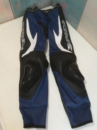 Pantaloni moto pelle spidi - in,