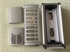 lotto Targa Galileo Elvox Unità esterna calotta + pezzi vari