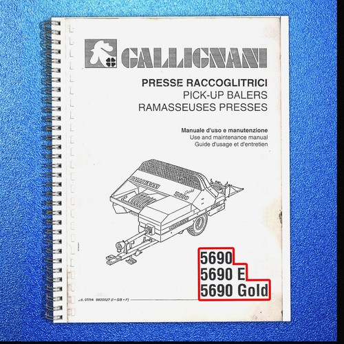 Gallignani 5690 baler - gallignani,