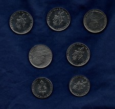 VATICANO LOTTO DI 7 MONETE
