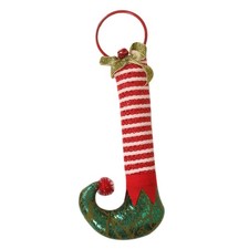 Natale Elfo Gambe Ornamento
