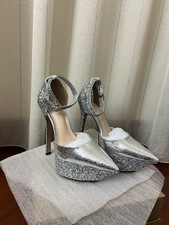 Scarpe donna plateau pelle