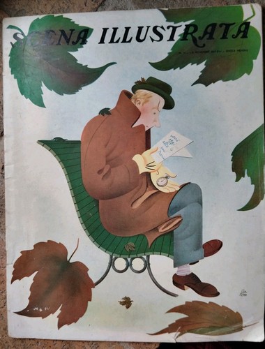 Scena illustrata novembre - illustrata,,