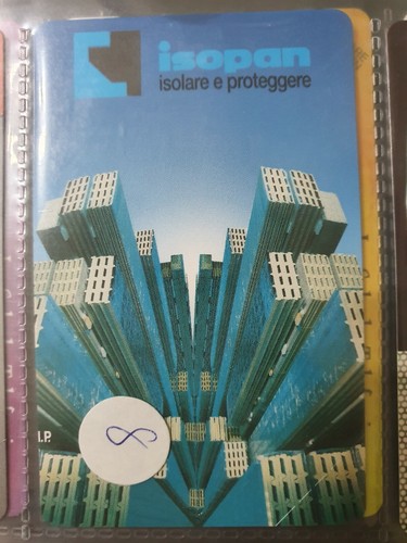 Scheda telefonica isopan nuova - scheda,