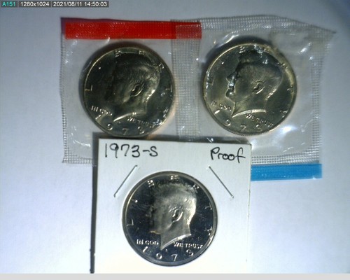 1973 pds kennedy - pds, unc