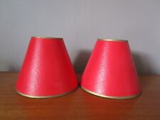 2 PETITS ABAT JOUR EN PAPIER