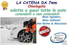 Catene da neve 215/70r15 215 70 15 215/70-15  7mm omologate e certificate ONORM