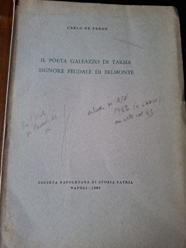 Frede il poeta galeazzo - de,