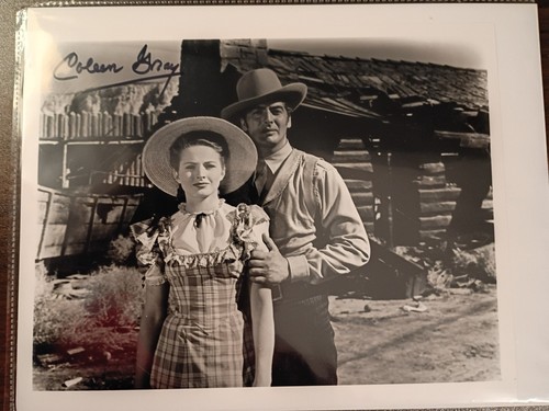 Coleen gray foto firmata - gray,