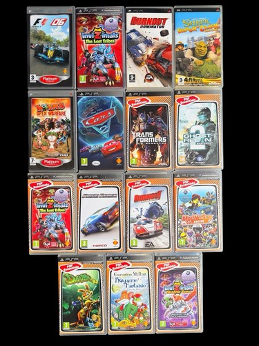 Sony psp lot jeux - lot, de