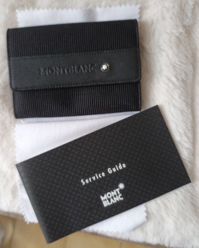 Porte monnaie montblanc noir - porte-monnaie,