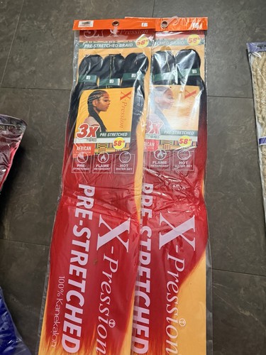 Capelli treccia pre - treccia, stirati