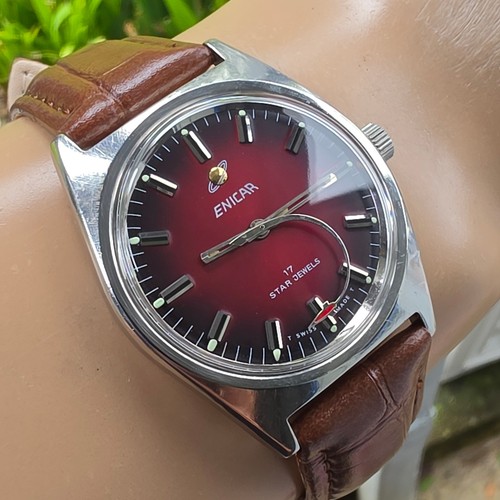 Vintage enicar men manual - enicar, men's