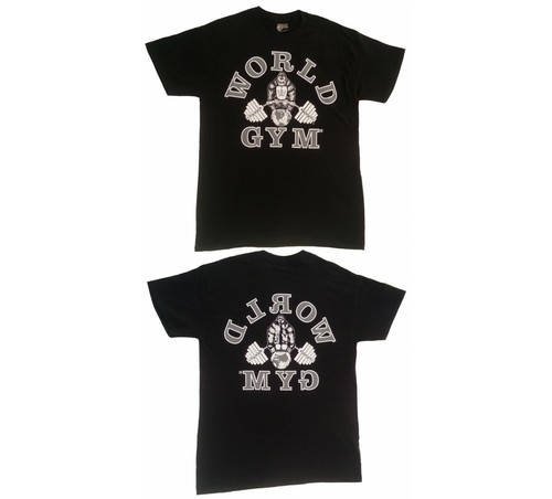 W100 world gym - gym, shirt