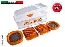 Pressa PROFESSIONALE PRESSAMI Taglia Verdure Frutta Cubetti Bastoncino Visto Tv