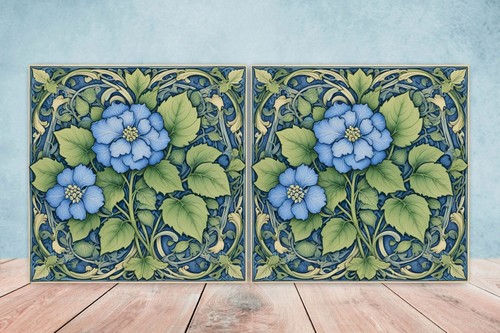 Piastrelle ceramica fiori art - piastrelle,