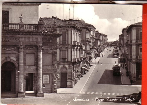 Cartolina lanciano b n - ,