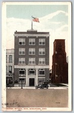 MIDLETON CT BANCA CENTRALE NAZIONALE c1910 cartolina RARA