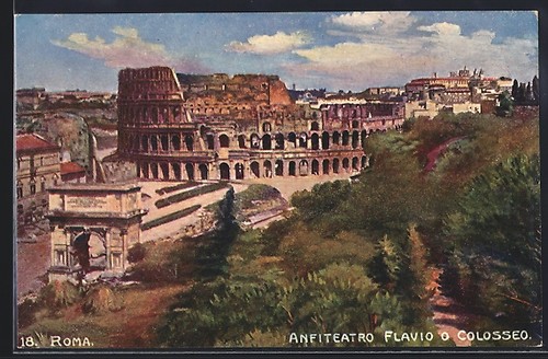 Künstler roma anfiteatro - roma,,