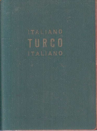 Dizionario italiano turco - turco,