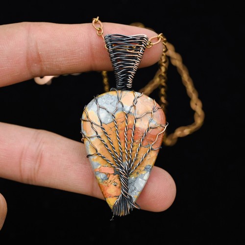 Collana con ciondolo - , albero