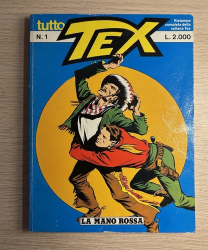 Tex numero mano rossa - tex,