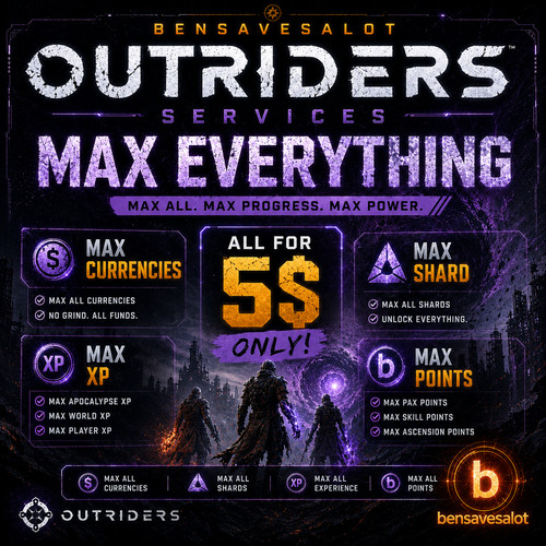 Outriders max pack - pack:, apocalypse